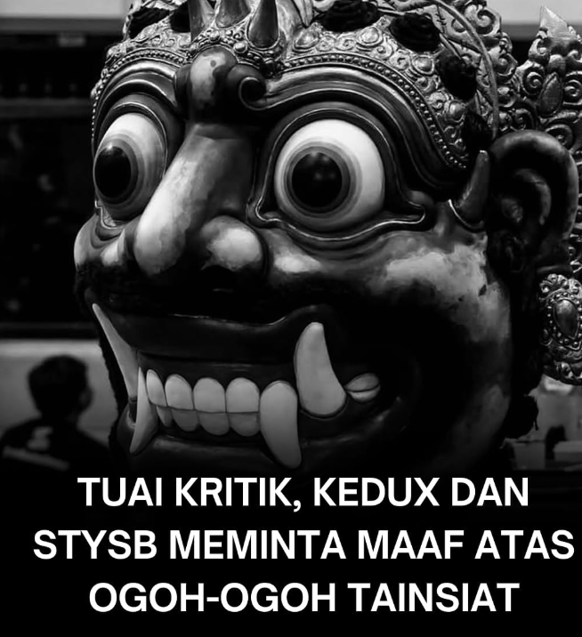 Ketua STYSB Banjar Tainsiat dan Konseptor Ogoh-Ogoh 2025 Sampaikan Permohonan Maaf