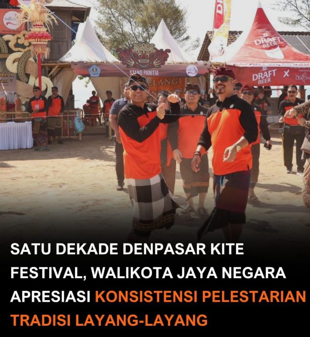 Denpasar Kite Festival ke-10 Digelar, 1.300 Peserta Ramaikan Pantai Mertasari